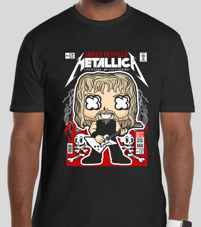 James Hetfield Graphic Tee