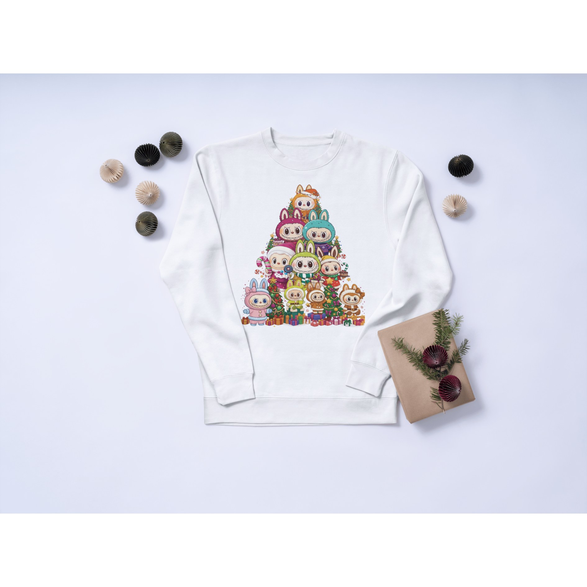 Christmas Labubu Crewneck