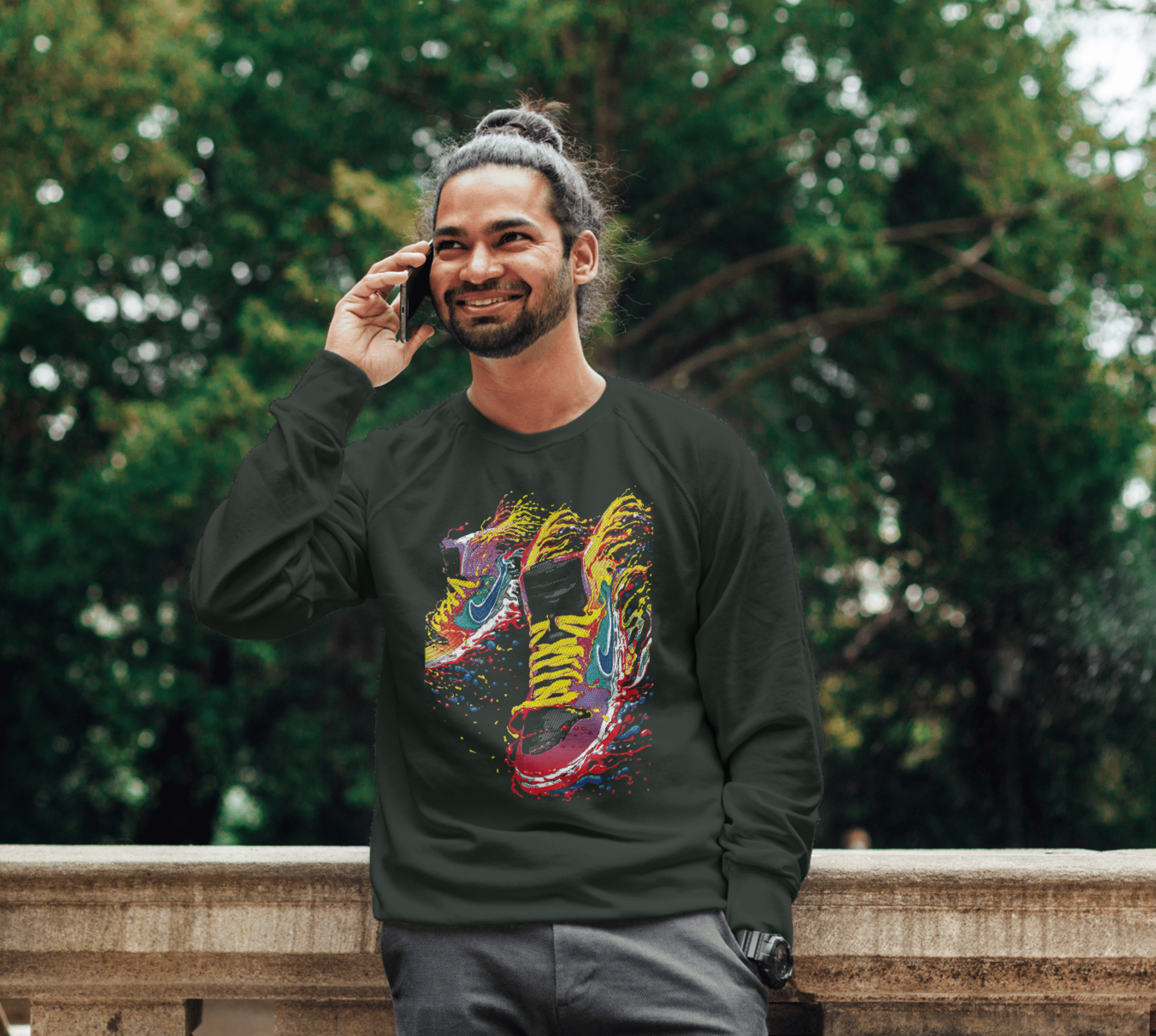 Sneaker Art Sweatshirt