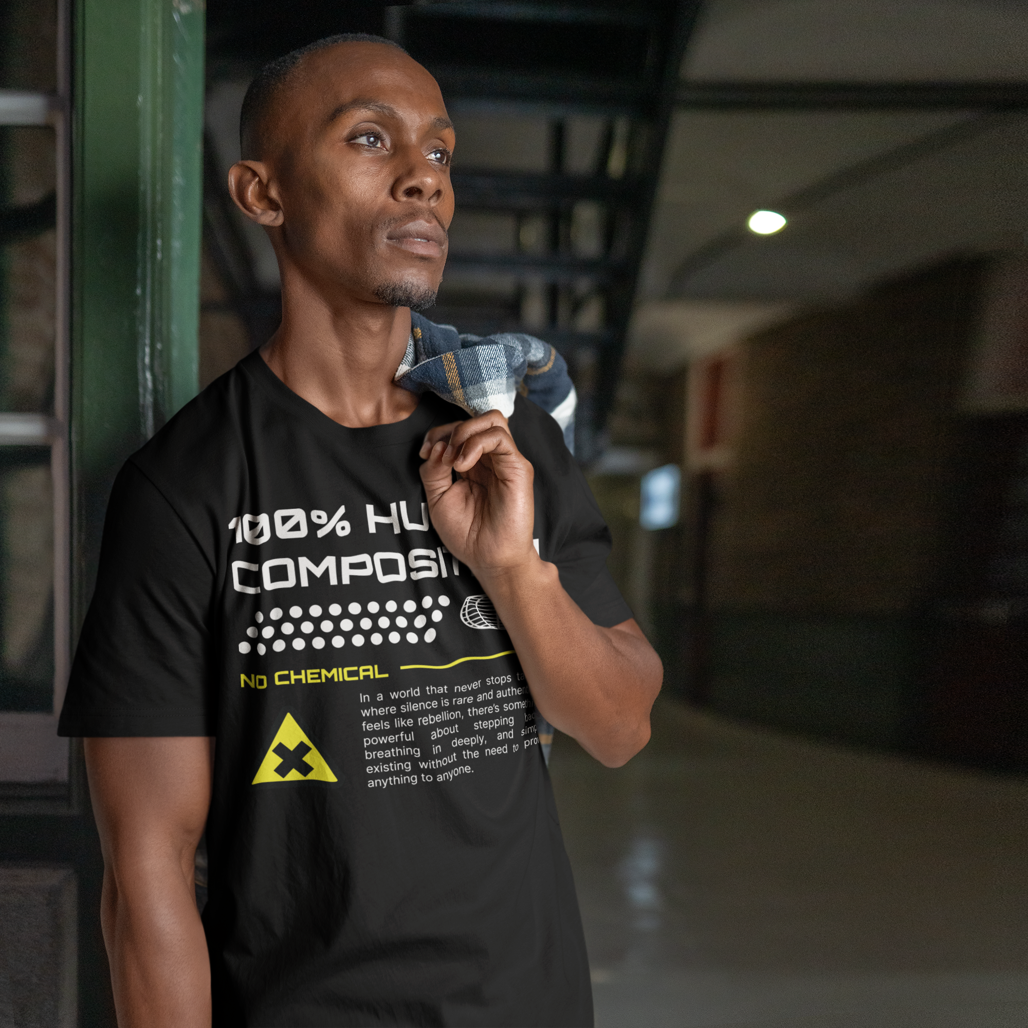 100% Human Composition T-Shirt