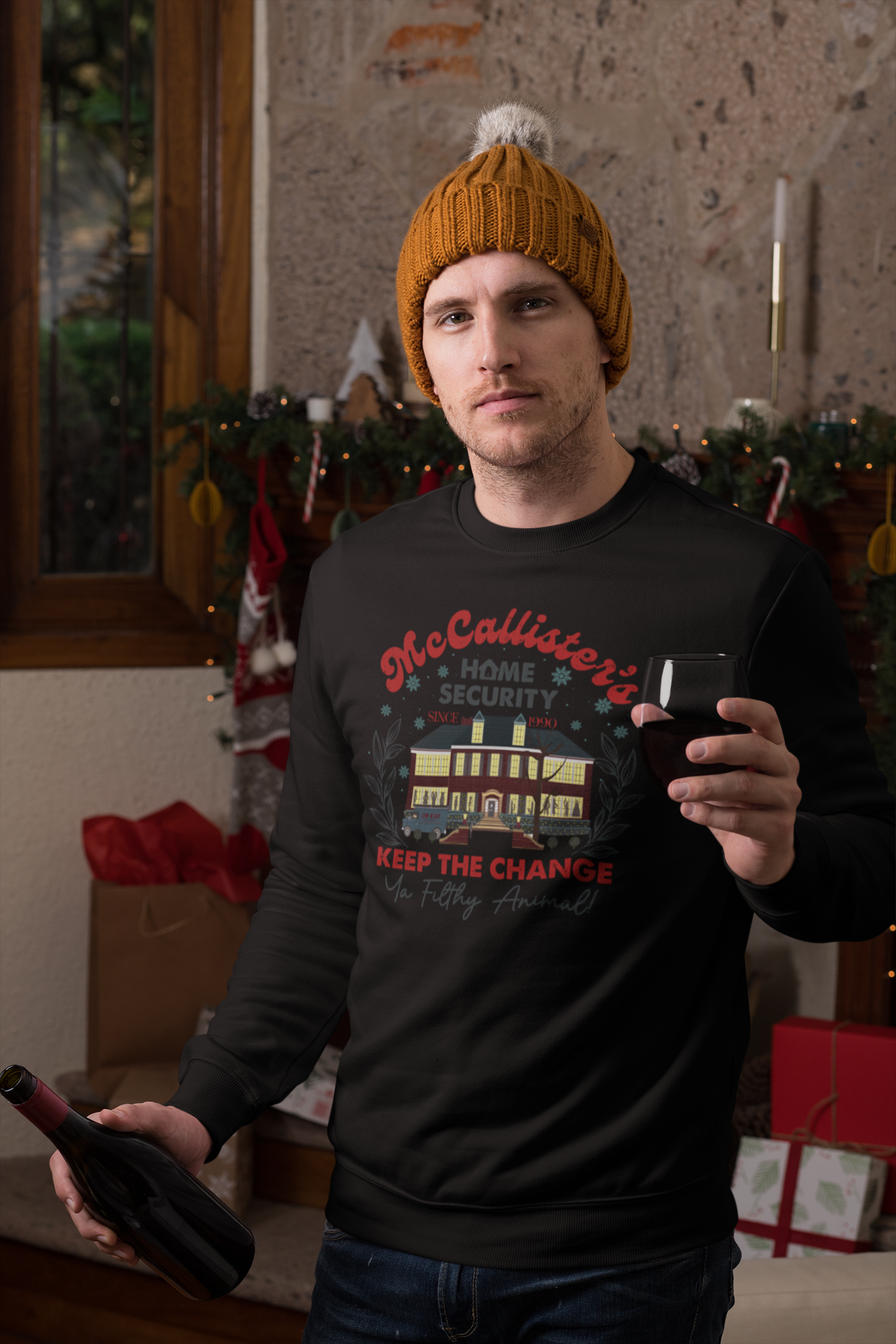 McCallister’s Home Security Crewneck