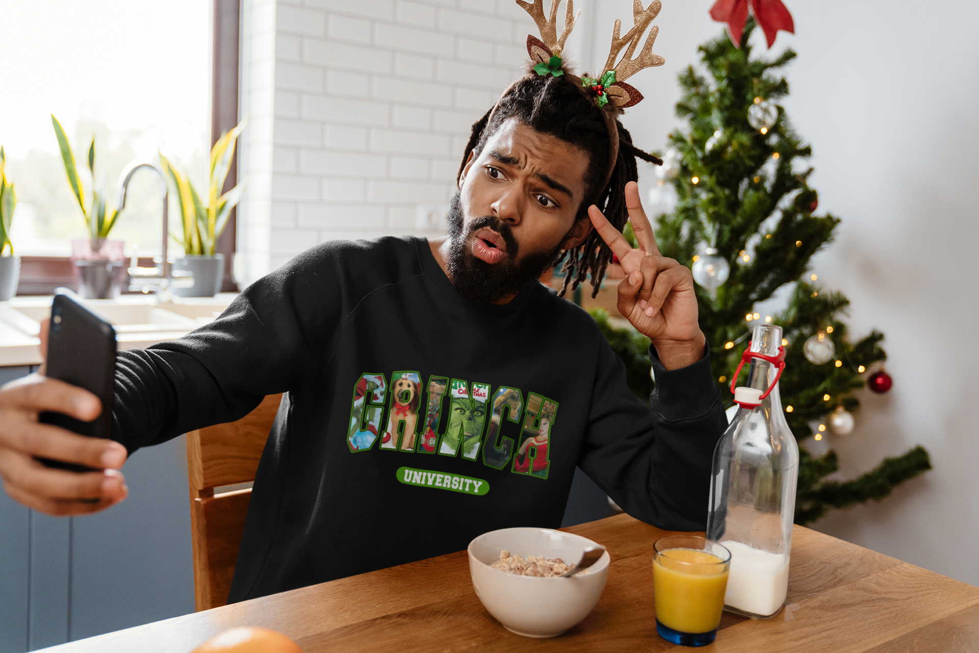 Grinch University Sweatshirt