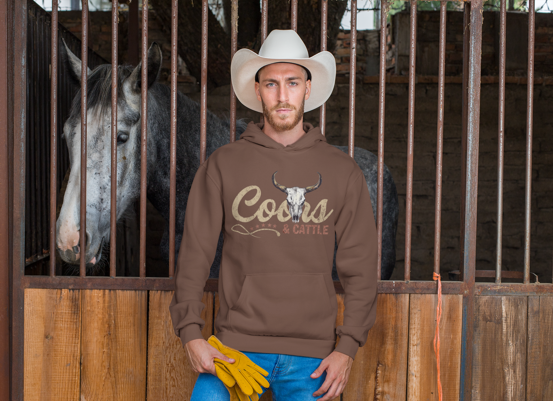 Coors and Cowboys Hoodie