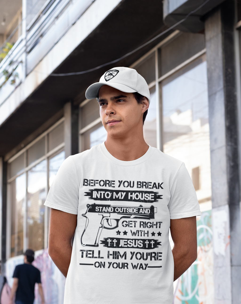 Before you break into my house… get right with Jesus T-Shirt