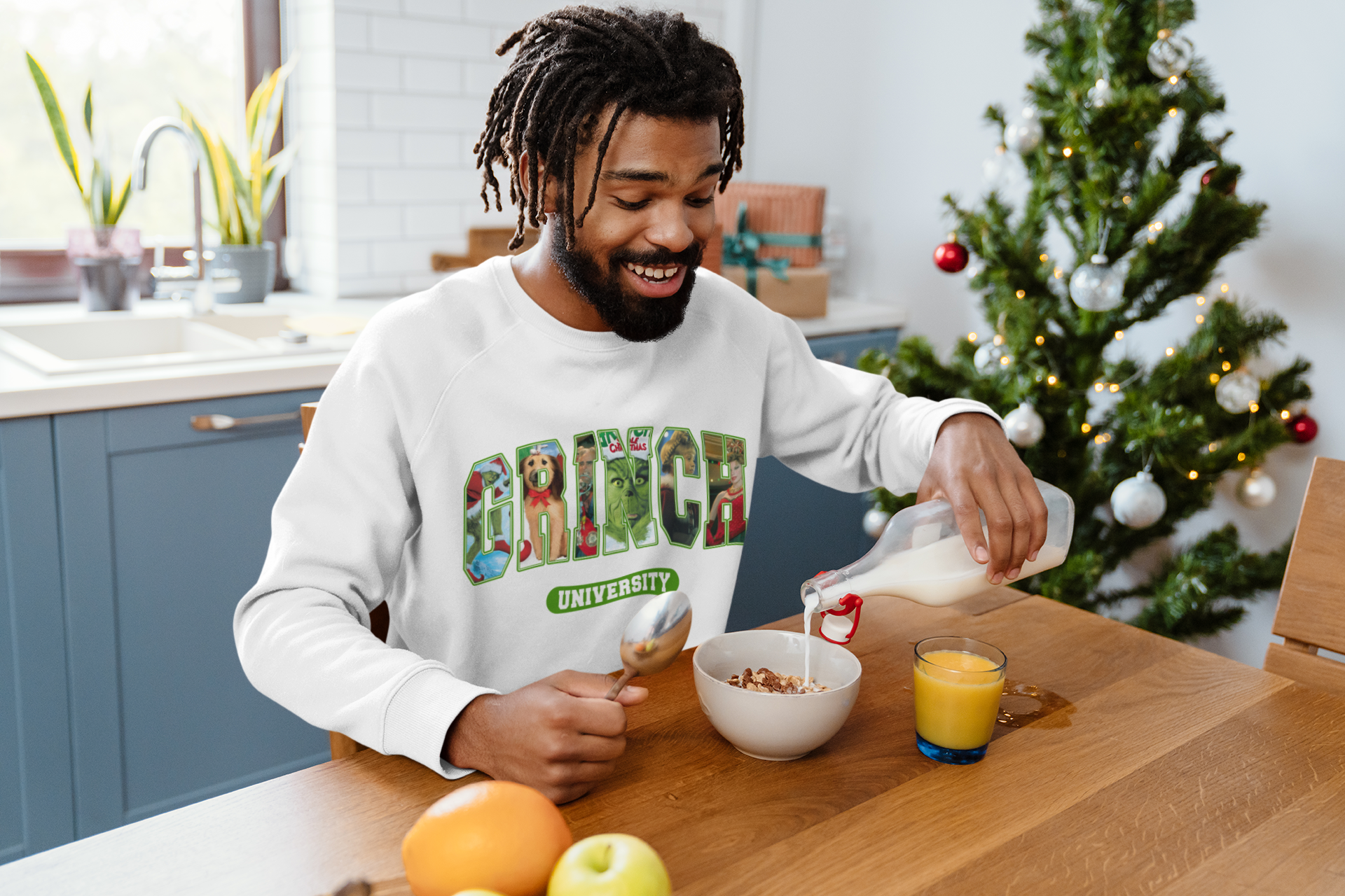 Grinch University Sweatshirt