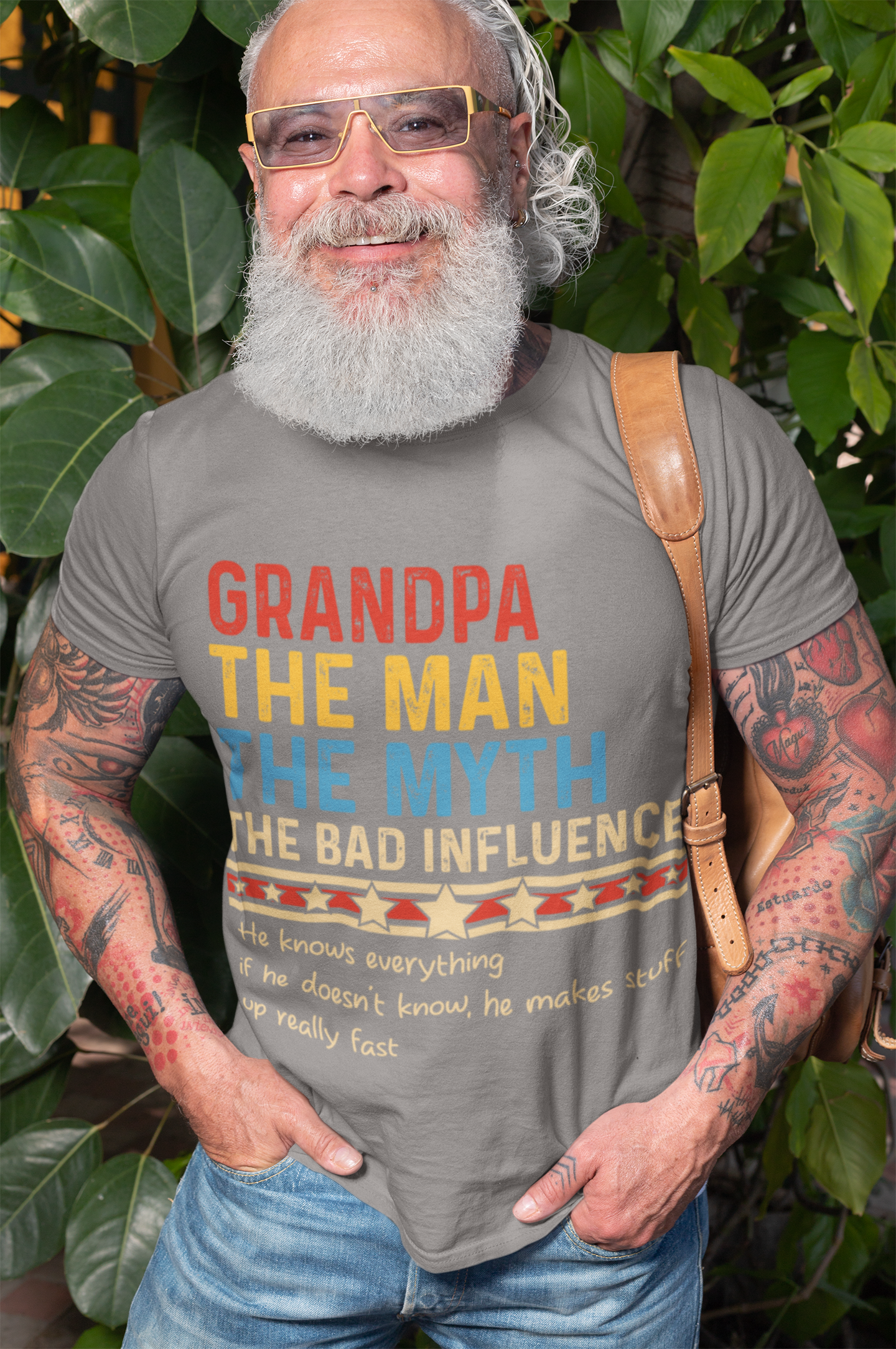 The Man, The Myth, The Bad Influence T-Shirt