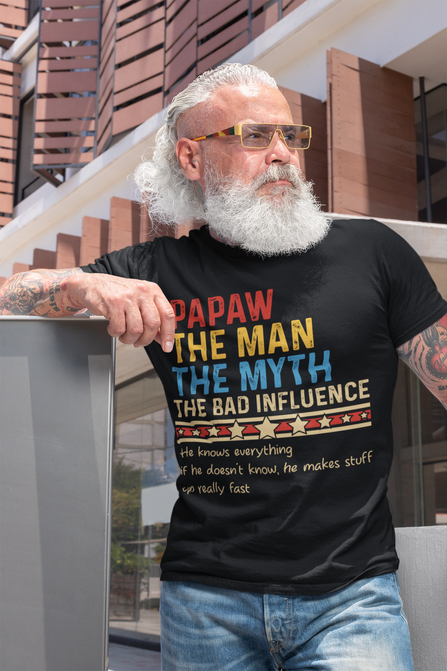 The Man, The Myth, The Bad Influence T-Shirt