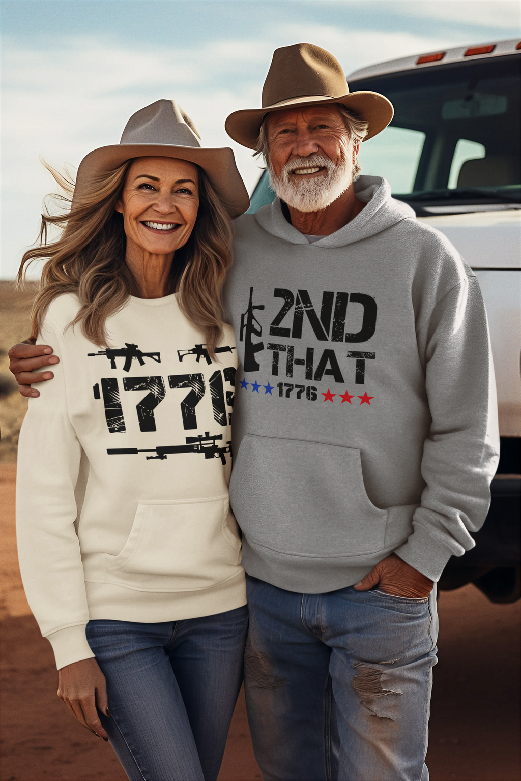 Second Amendment / patriotic hoodies