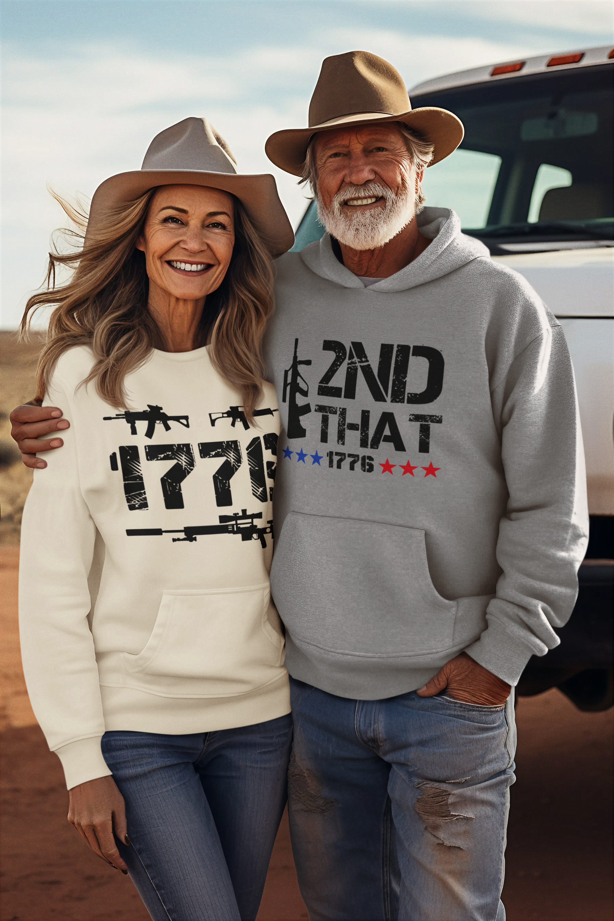 Second Amendment / patriotic hoodies