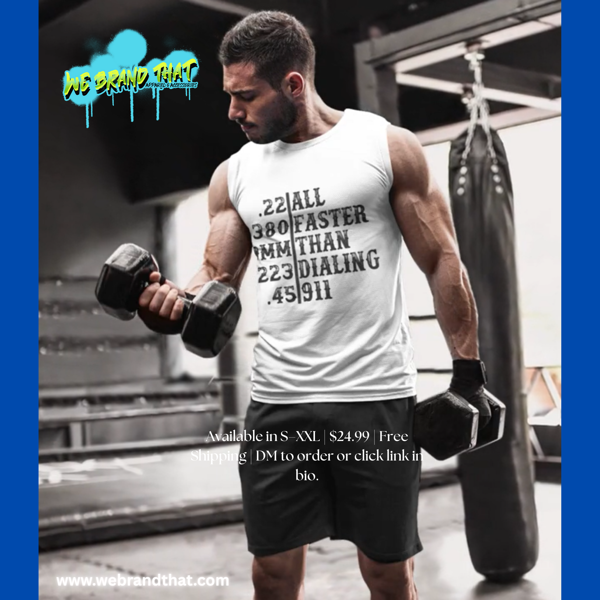 Faster than 911 Gym Tee